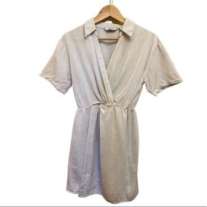 And Other Stories Atelier Collard Faux Wrap Dress size 4